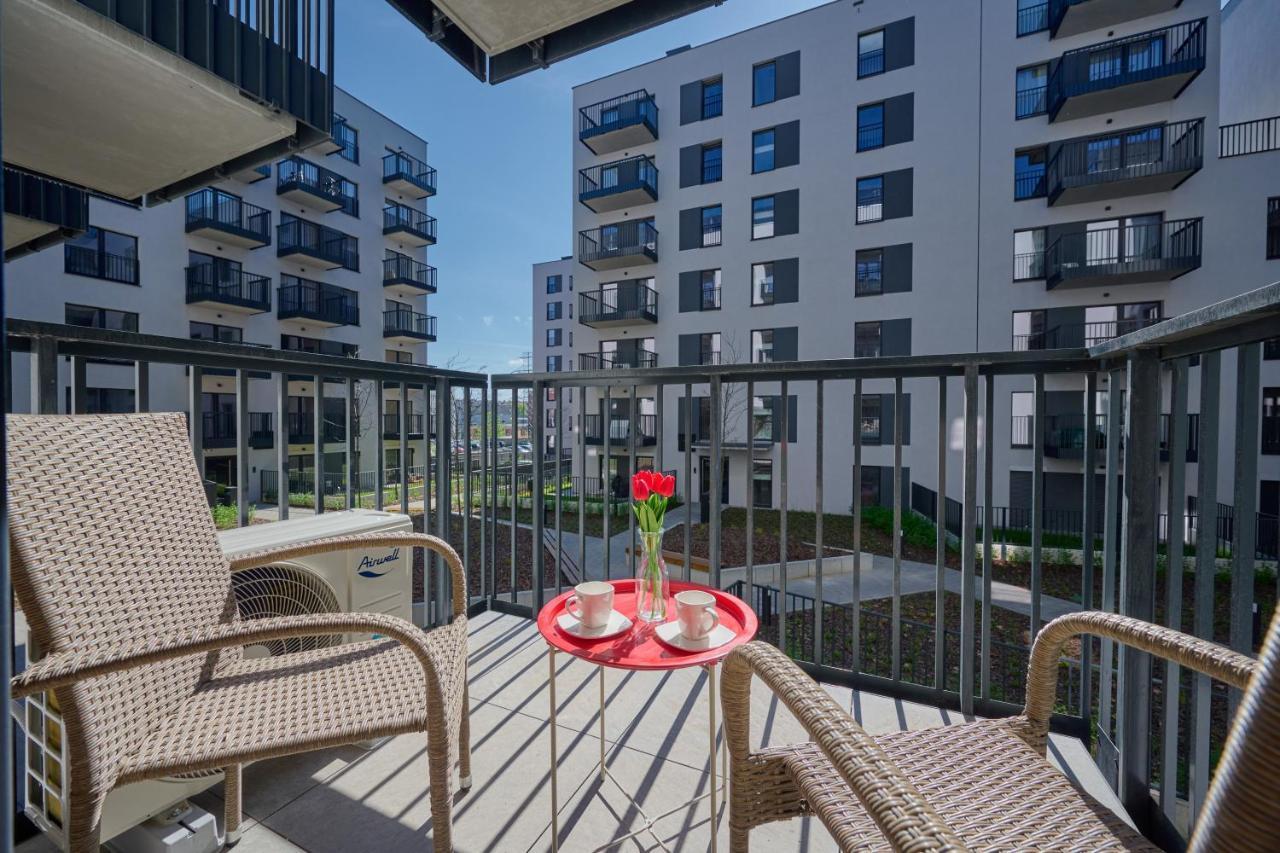 Modern Elegance Apartments Wroclaw With Ac By Noclegi Renters 외부 사진